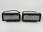 Фара LED прямокутна 144W (48 діодів) Lip chip 3030, 9-32V, IP67, 6000 K 165 мм х 75 мм х 55 мм, фото 2