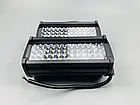 Фара LED прямокутна 144W (48 діодів) Lip chip 3030, 9-32V, IP67, 6000 K 165 мм х 75 мм х 55 мм, фото 3