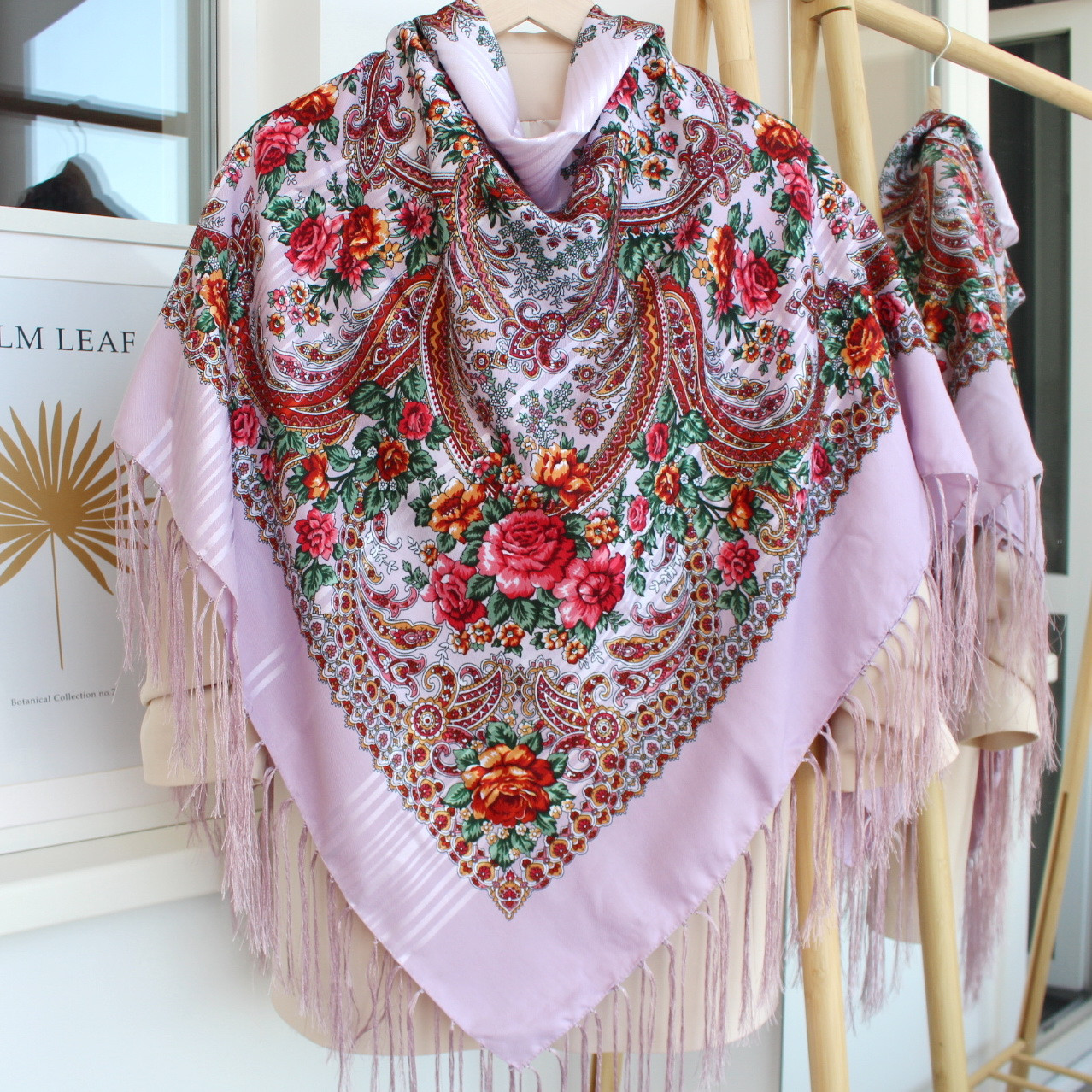 Хустка вовняна народна "Лісова пісня" код 632055, фото 1