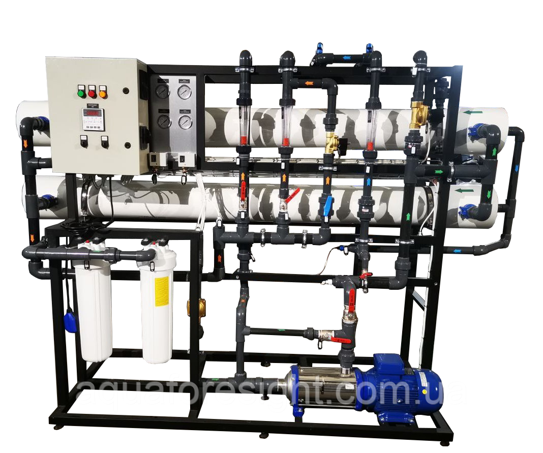 Система зворотного осмосу RO-4000 л/год Small (без мембрани) ціна з ПДВ, фото 1