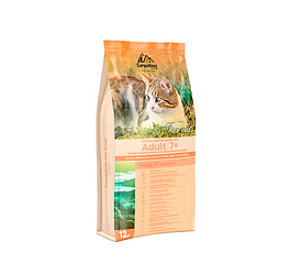 Carpathian (Карпатиян Пет Фуд) Pet Food Adult Cat 7+ - Cухий корм для літніх кішок з куркою та атлантичним палтусом 1.5кг