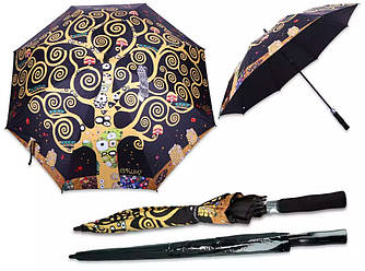 Парасолька-тростина автомат Г. Клімт Дерево життя Carmani, h-93 см (021-6612)