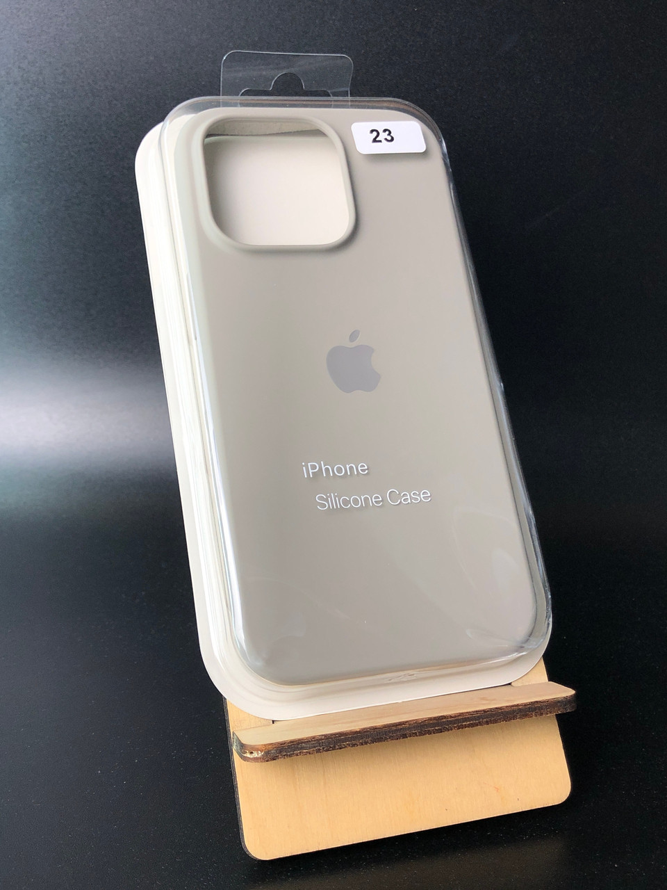 Чохол для телефона iPhone 16ProMax Silicone Case original FULL No23 Grey (4you)