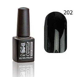 Гель-лак CGP-07HQ №202 8ml Чорний