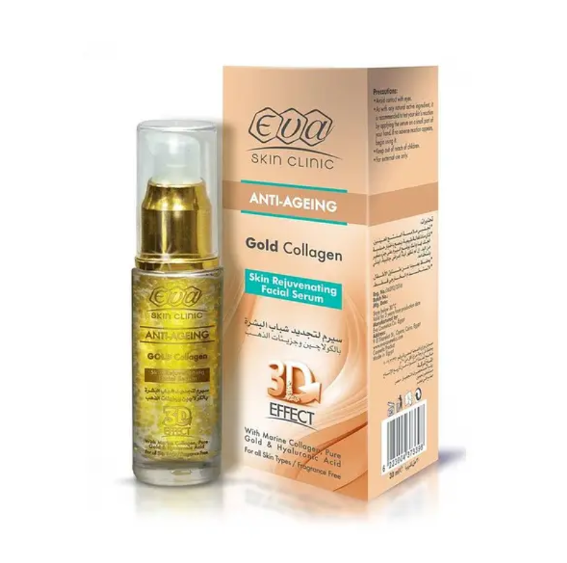 Сироватка для шкіри обличчя Єва ліфтинг ефект Eva Skin clinic Cold collagen Scin Rejuvenating
