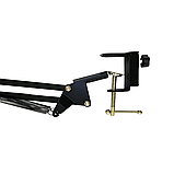 Настільний штатив з гнучким регулюванням та міцний тримач до телефону PH17, фото 4