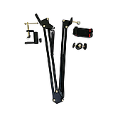 Настільний штатив з гнучким регулюванням та міцний тримач до телефону PH17, фото 10