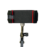 Настільний штатив з гнучким регулюванням та міцний тримач до телефону PH17, фото 7