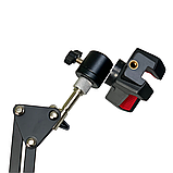 Настільний штатив з гнучким регулюванням та міцний тримач до телефону PH17, фото 5