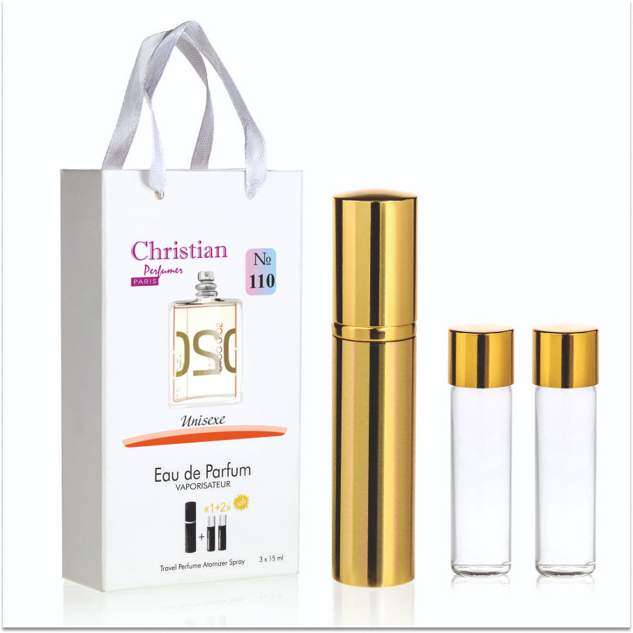 Набір унісекс парфумерії 3x12 ml Christian K-155u No 110
