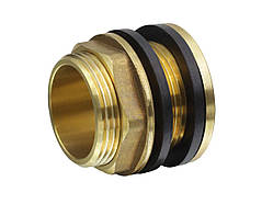 Врізання в бочку 1" - латунна