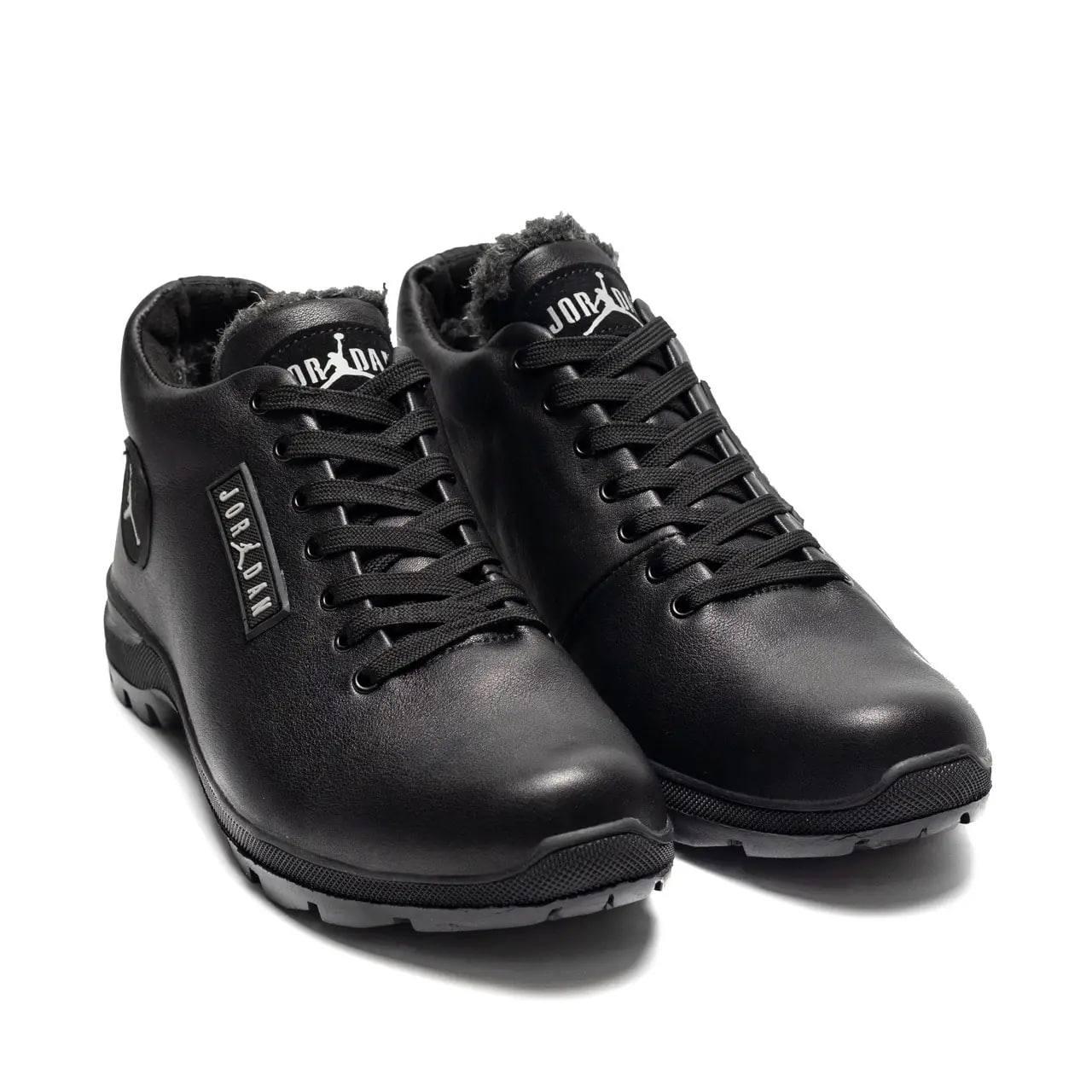 Чоловічі зимові шкіряні кросівки Jordan Sport Trekking J-9