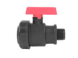 Кран кульовий ВР 1" х ЗР 1"