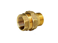 Згін американка 1/2" прямий - латунь