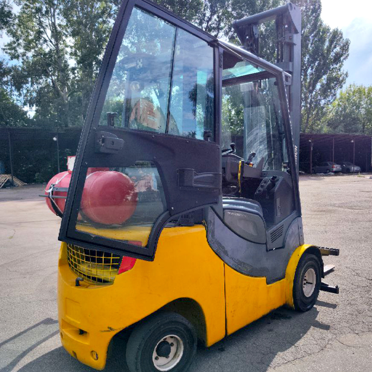 Вилковий газовий навантажувач JUNGHEINRICH TFG 435s G500ZT GETR Б/В, фото 1