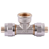 Трійник із внутрішньою різьбою APE ITALY 732 L 16x1/2″x16