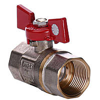 Кран кульовий прямий Q PROFESSIONAL 1″ ВВ КБ PN40 QP151