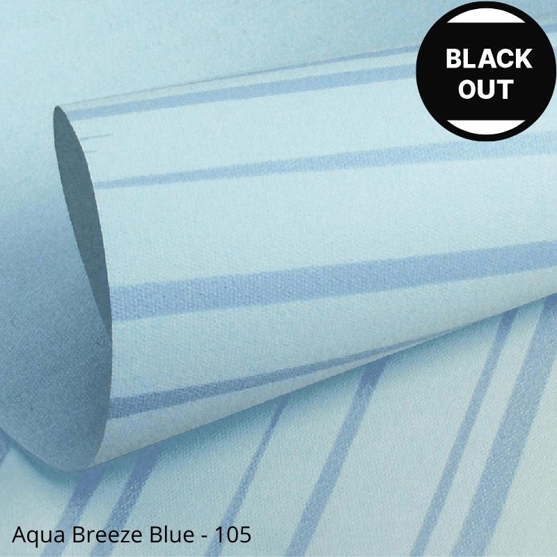 Ролети Black-out Aqua Breeze Blue 105