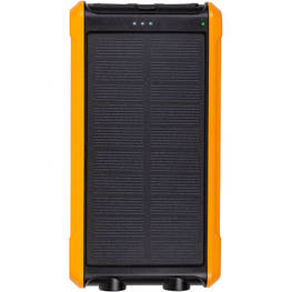 Батарея універсальна PowerPlant 10000mAh, USB-A*2, + Solar 5.5V-0,2A (PB930494) - оригінал