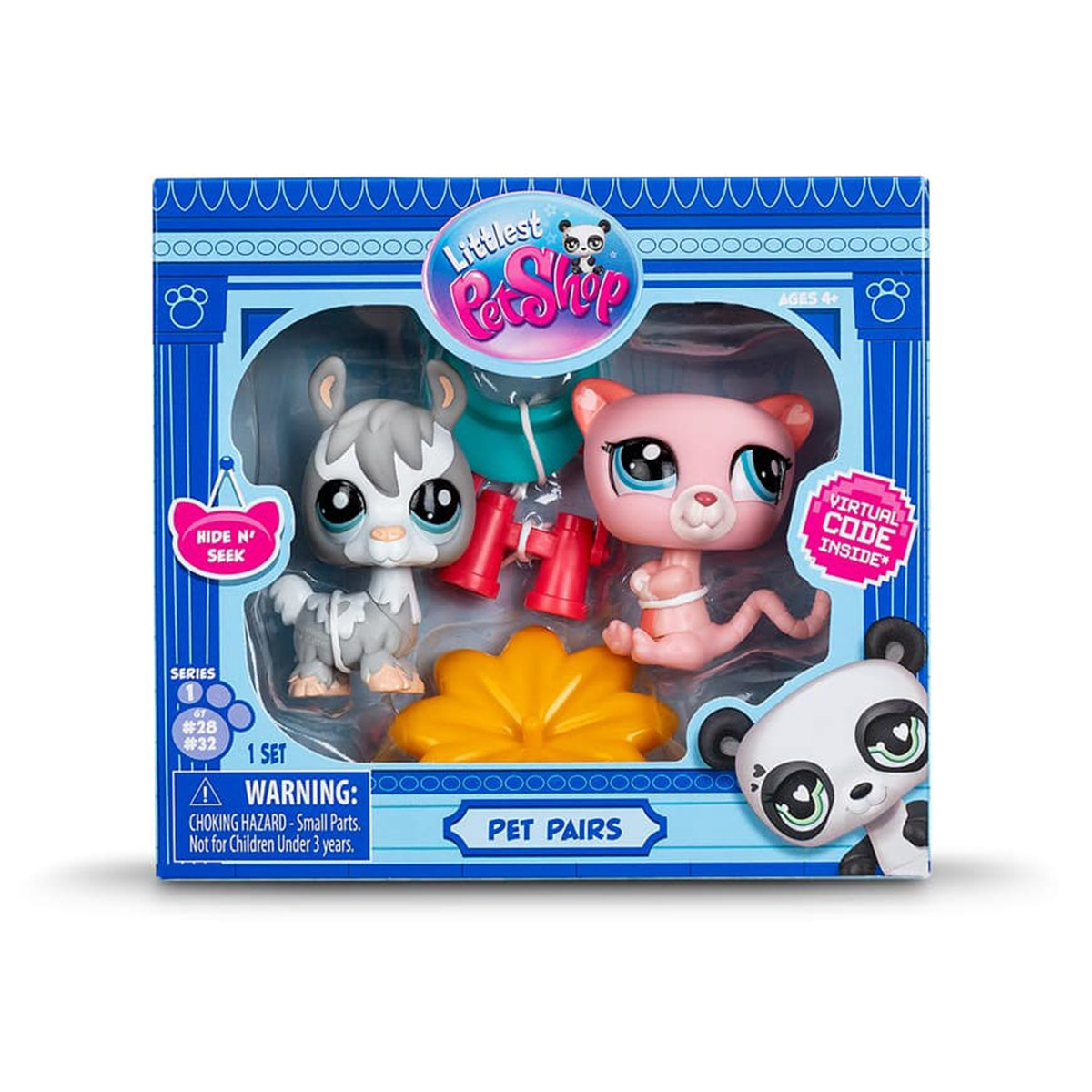 Ігровий набір Littlest Pet Shop Pet Pairs фігурки Гра в хованки 00509