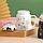Новорічна кружка з закручуваною кришкою "Christmas mood", 360мл, Білий, фото 8