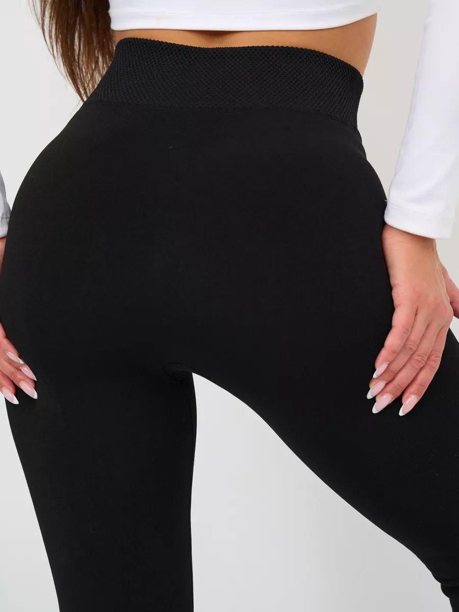 Якісні лосини на густому хутрі, Утеплені лосини з високою посадкою, Дуже теплі лосини безшовні - фото 1 - id-p2382880633