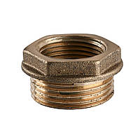 Футорка латунна 1″ЗРх3/4″ВР штампована А0705-1А