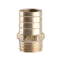 Штуцер латунний 1/2″ЗР х 20мм ливарний 1613Б