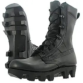 Черевики протимінні WELLCO, USm 8W, Blast And Mine Kevlar Combat Boots, Колір: Black SKU: BT-212-BK-8W_(M)