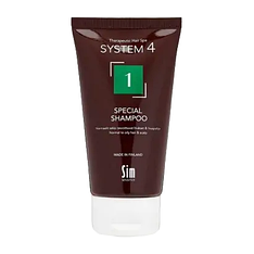 Шампунь №1 для нормальної шкіри голови System 4 Sim Sensetive Climbazole Shampoo, 75 мл (11310)