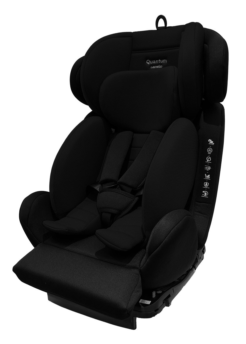 Автокрісло Quantum, «Carrello» (CRL-11803/3), колір Space Black (космічний чорний)