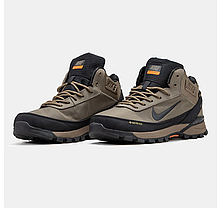 Чоловічі зимові кросівки з хутром Nike Rivah Zoom Structure Gore-tex Beige бежеві водонепроникні, фото 4