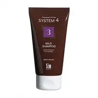 Шампунь №3 для профілактичного застосування для всіх типів волосся System 4 Mild Shampoo, 75 мл (11312)