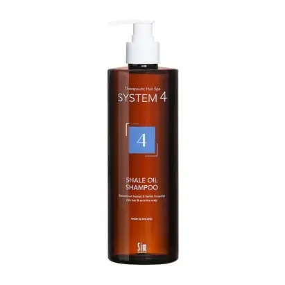 Шампунь №4  для жирної та чутливої шкіри голови System 4 Shale Oil Shampoo, 500 мл (11336)