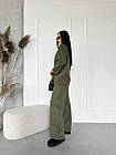 Жіночий костюм з теплого трикотажу nobilitas 42 - 56 хакi (арт. 24059 ), фото 6