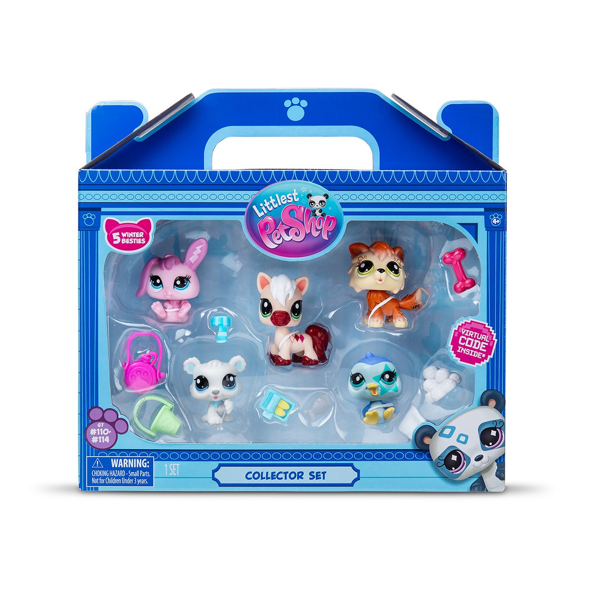 Ігровий набір Littlest Pet Shop фігурки Зимові пригоди 00573
