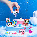 Ігровий набір Littlest Pet Shop фігурки Зимові пригоди 00573, фото 5