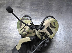Текстильні камуфляжні наліпки для навушників Sordin/Liberator Cordura Multicam