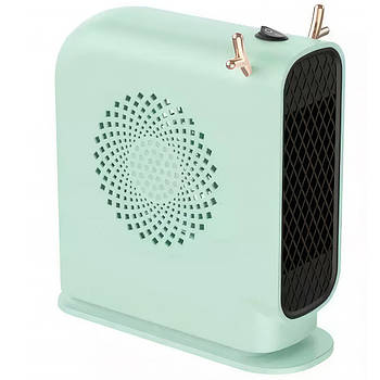 Настільний електричний міні-обігрівач Antler Design 500W Зелений портативний обігрівач для дому