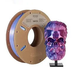 Філамент Пластик для 3Д друку ERYONE Silk PLA 2 Colors Двокольоровий Red-Blue 0,250 кг/1,75 мм 200°C-220°C