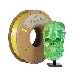 Філамент Пластик для 3Д друку ERYONE Silk PLA 2 Colors Двокольоровий Yellow-Green 0,250 кг/1,75 мм 200°C-220°C