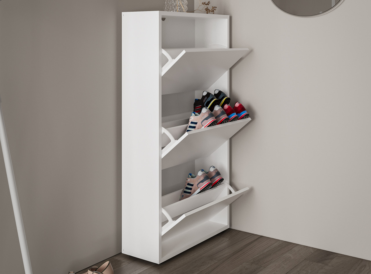 Тумба під взуття Teo TO3  Accord, колір білий