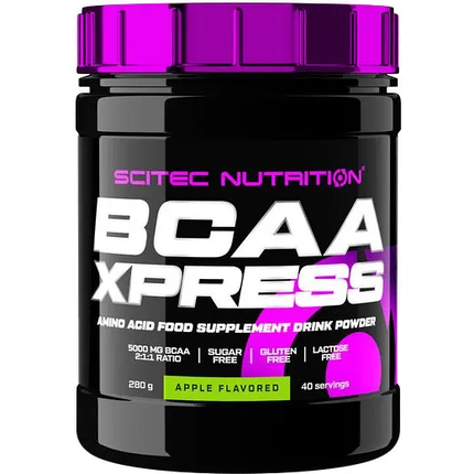 Амінокислоти Scitec nutrition BCAA Xpress 280g Apple, фото 1