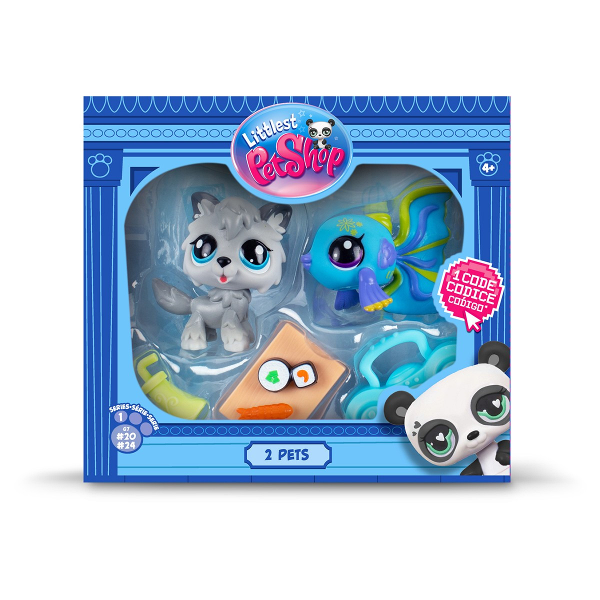 Ігровий набір Littlest Pet Shop 2 Pets фігурки Рок-н-рольні суші 00526, фото 1
