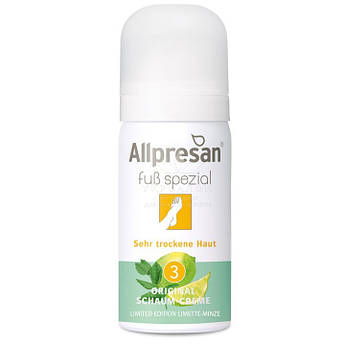 Крем-піна для дуже сухої та грубої шкіри стоп AllPresan №3 Lime mint 300