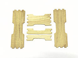 Рамки для стільникового меду під рамку 435x145 мм, 6 шт. з верхнім пропилом