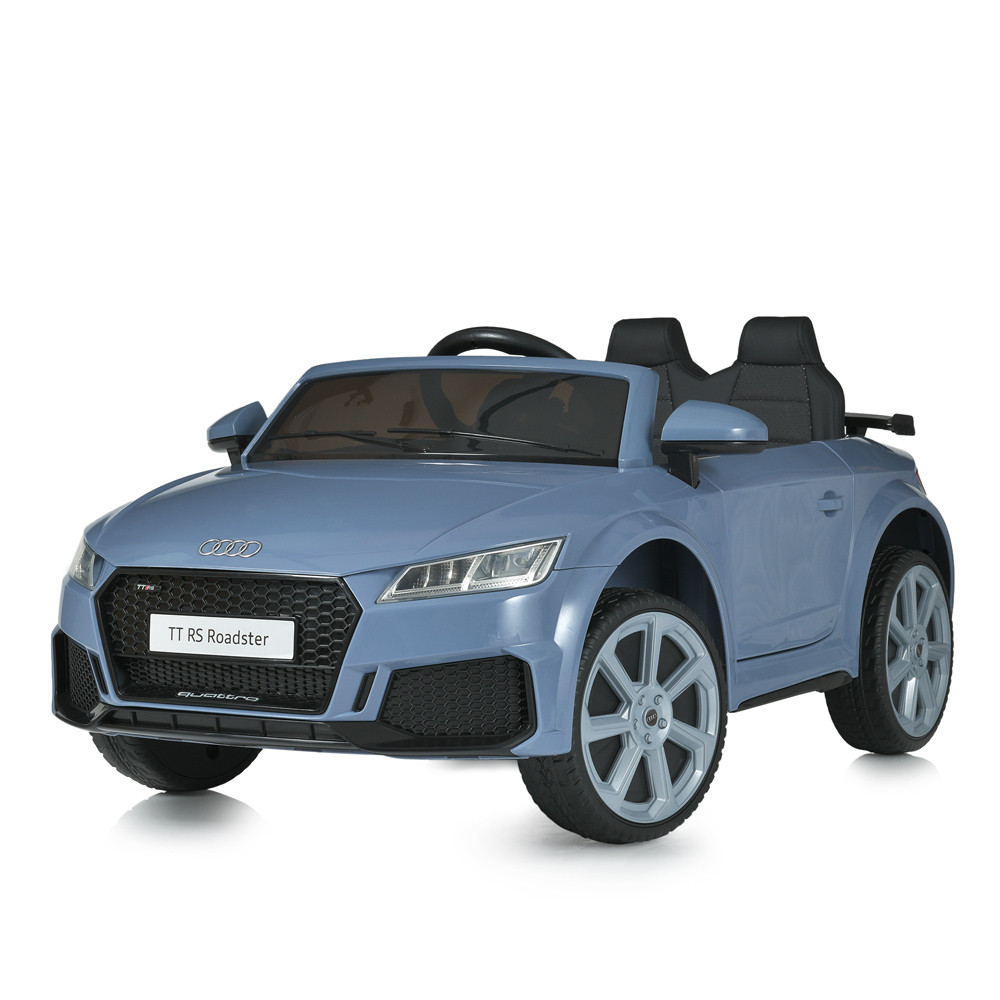 Дитячий електромобіль Audi M 5012EBLR 2 мотори 30W, музика, світло, MP3, USB, EVA, пульт керування, 2 кольори, фото 1