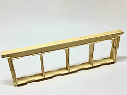 Комплект рамки для стільникового меду 435Х145 по 4 шт.