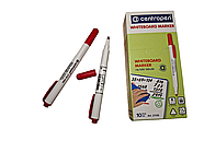 Маркер для сухостираних дощок Centropen 2709 1-2 мм червоний