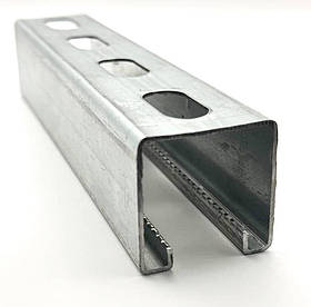 Профіль для сонячної панелі цинк 41х41 x 1.5 мм /3 м